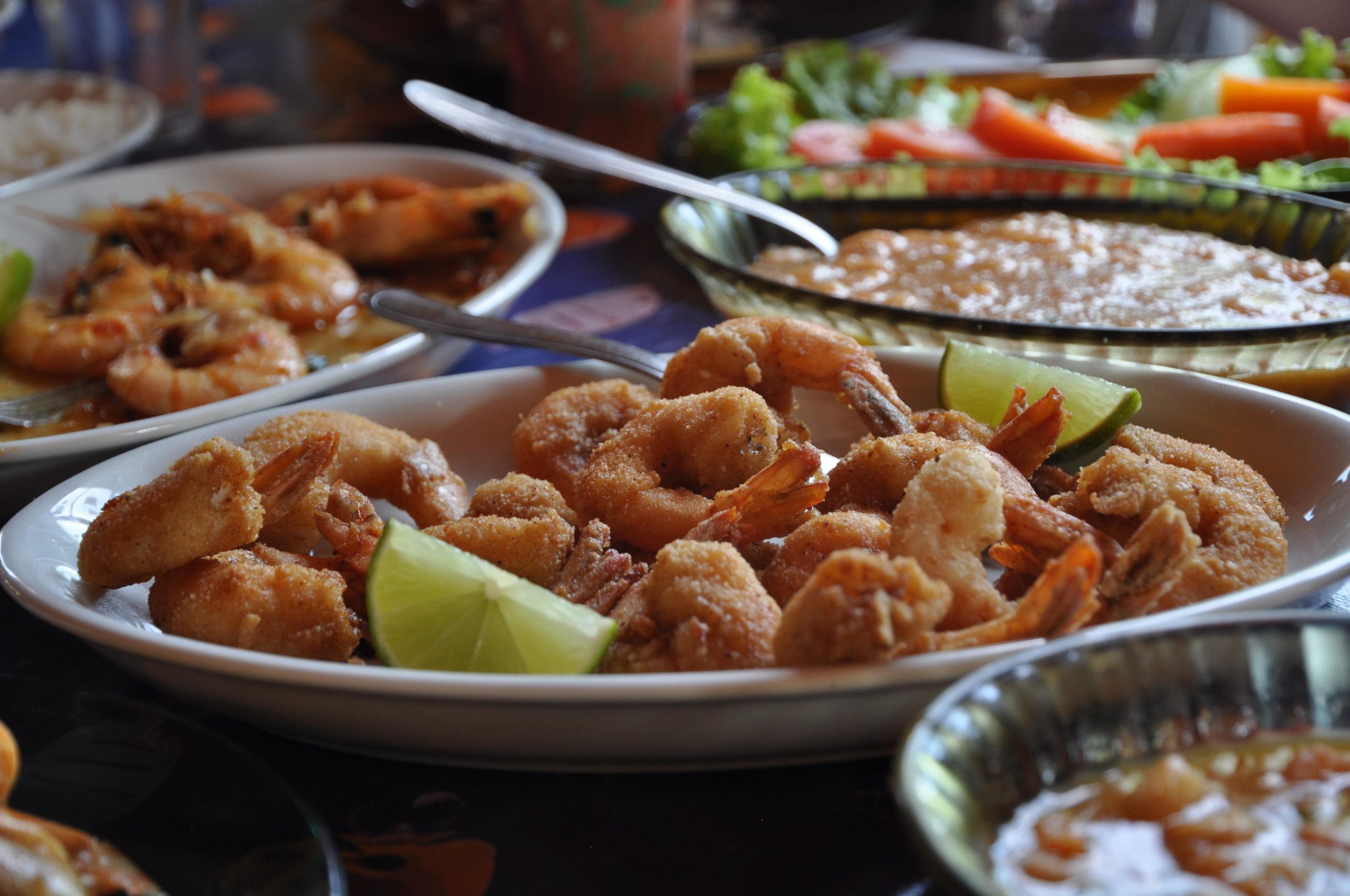 Fresh seafood